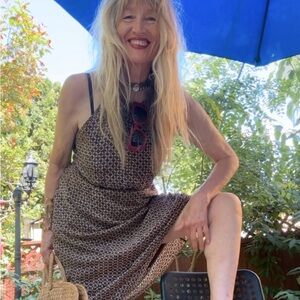 Madewell summer dress, lined, light country style